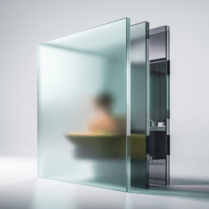 Frosted Privacy Glass Panel